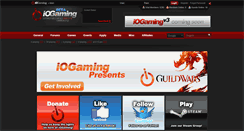 Desktop Screenshot of iogaming.net